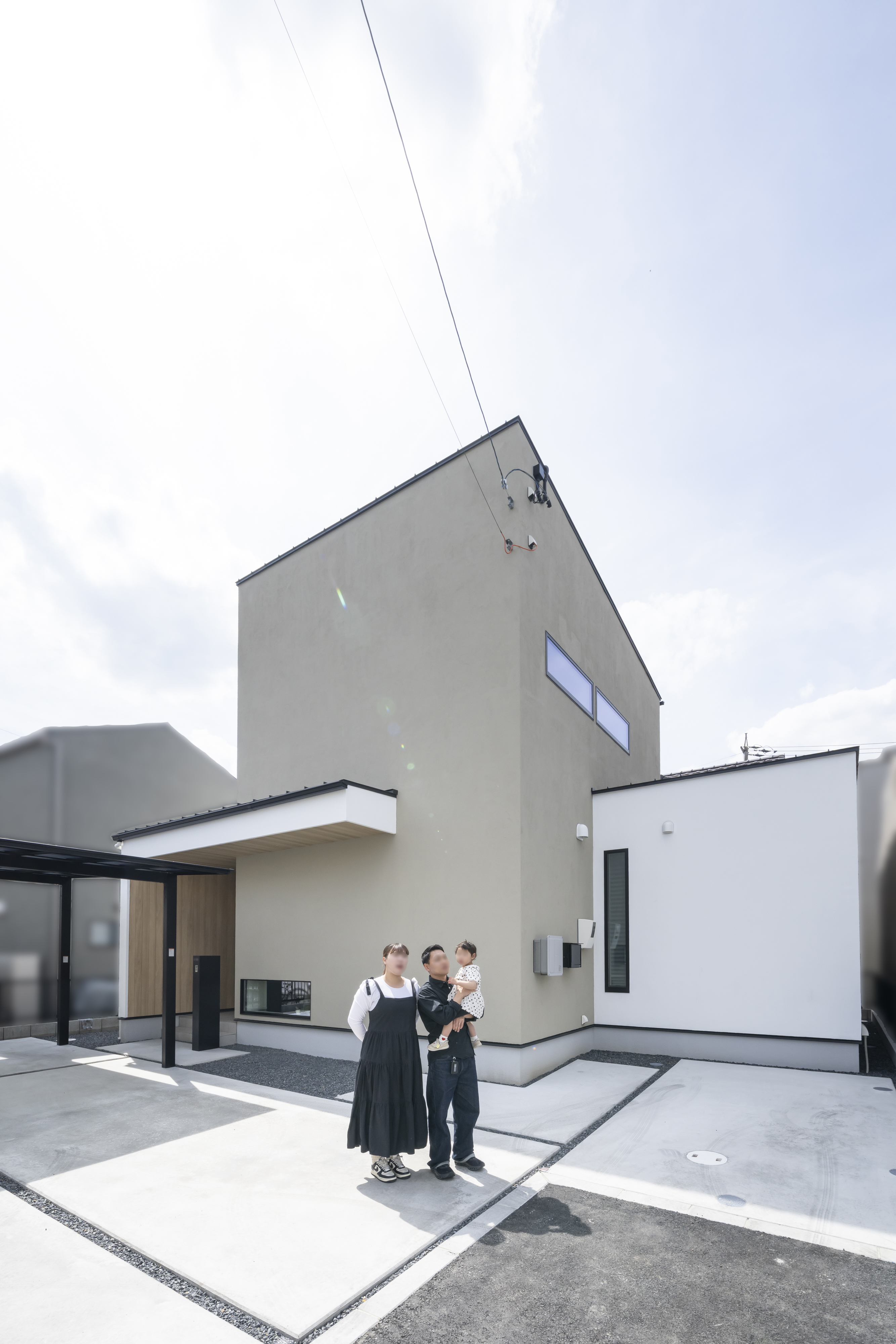 AREBAの分譲住宅の外観